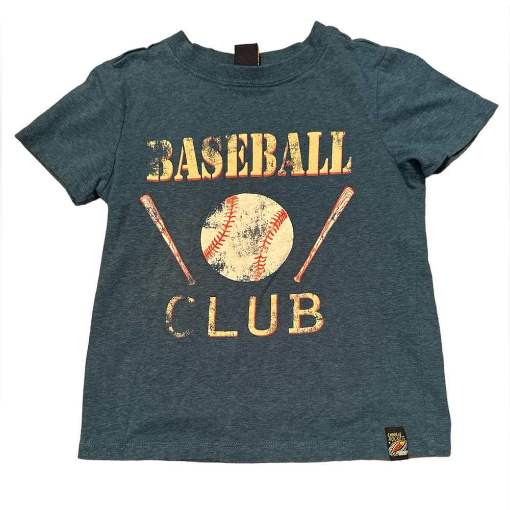 EUC Charlie Rocket toddler tee 3T